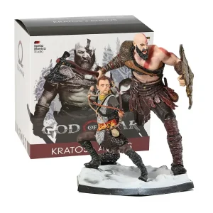 Figurines God of War Kratos et Atreus