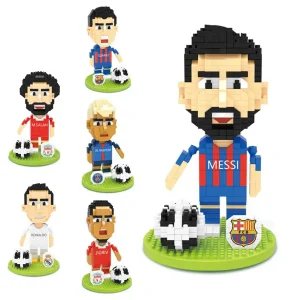 Figurines Micro blocs footballeurs miniatures