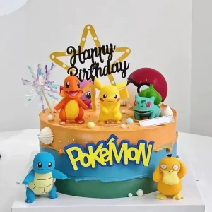 Figurines pour Gateau Pokemon 13 Pcs