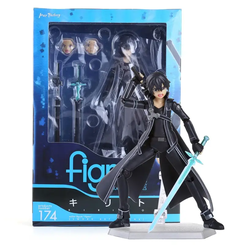Figurines Sword Art Online Kirito Kazuto et Asuna – Image 2
