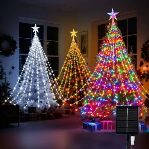 Guirlande Lumineuse Etoile USB Solaire