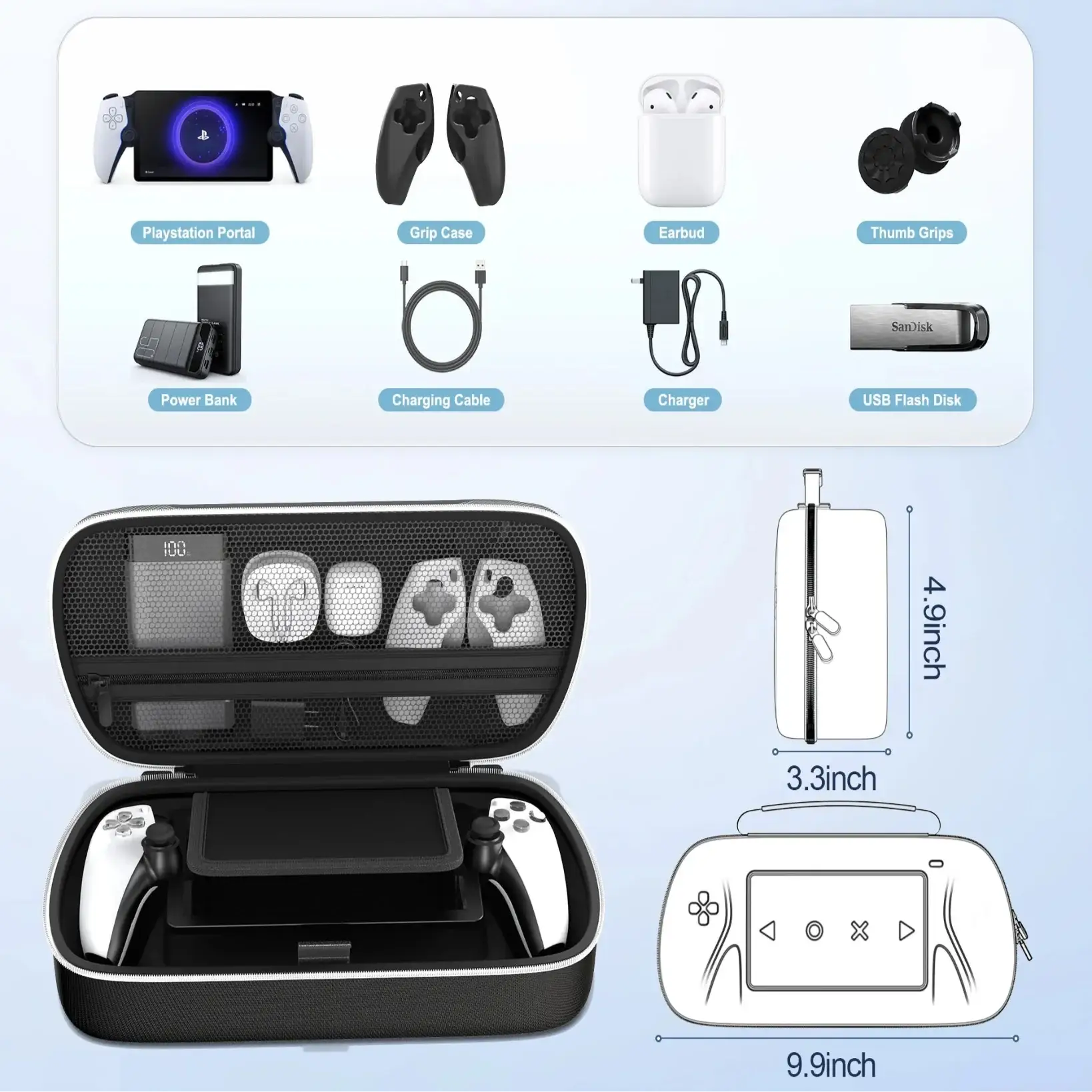 Housse Protection PlayStation Portal – Image 3