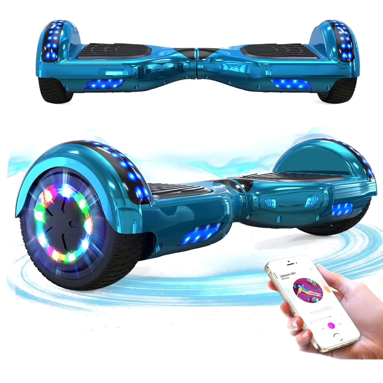 Hoverboard lumineux Musical pour Enfant – Image 4
