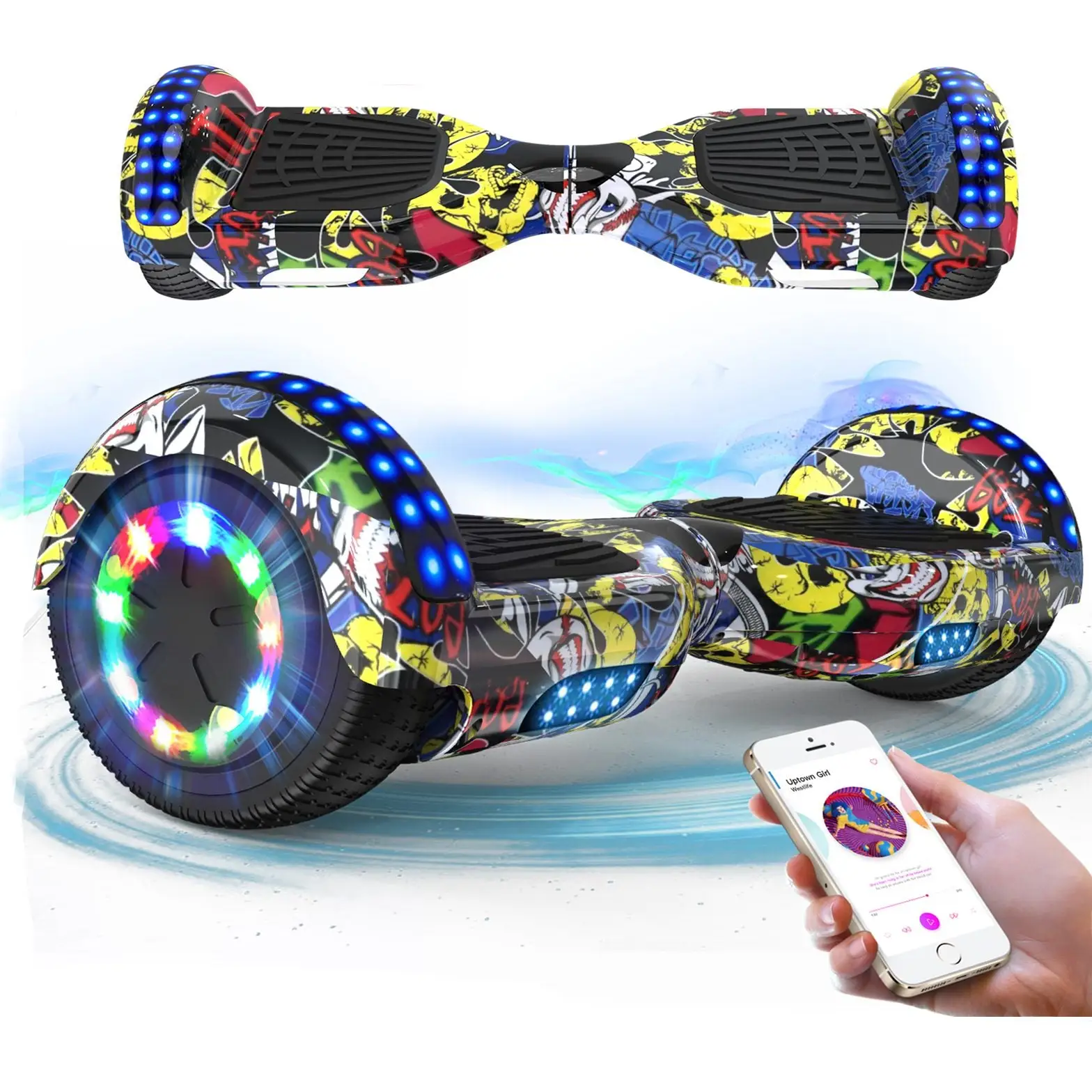 Hoverboard lumineux Musical pour Enfant