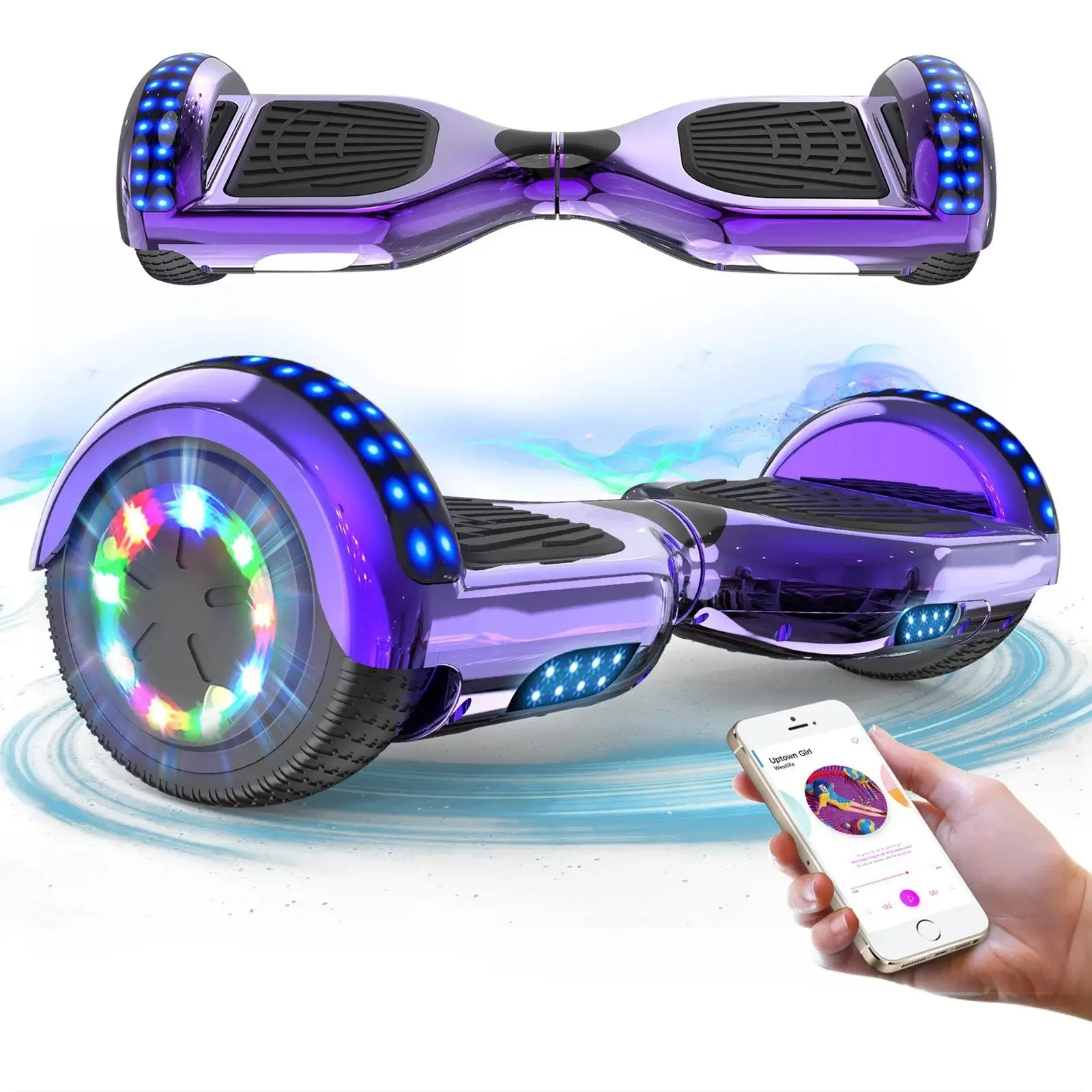 Hoverboard lumineux Musical pour Enfant – Image 6