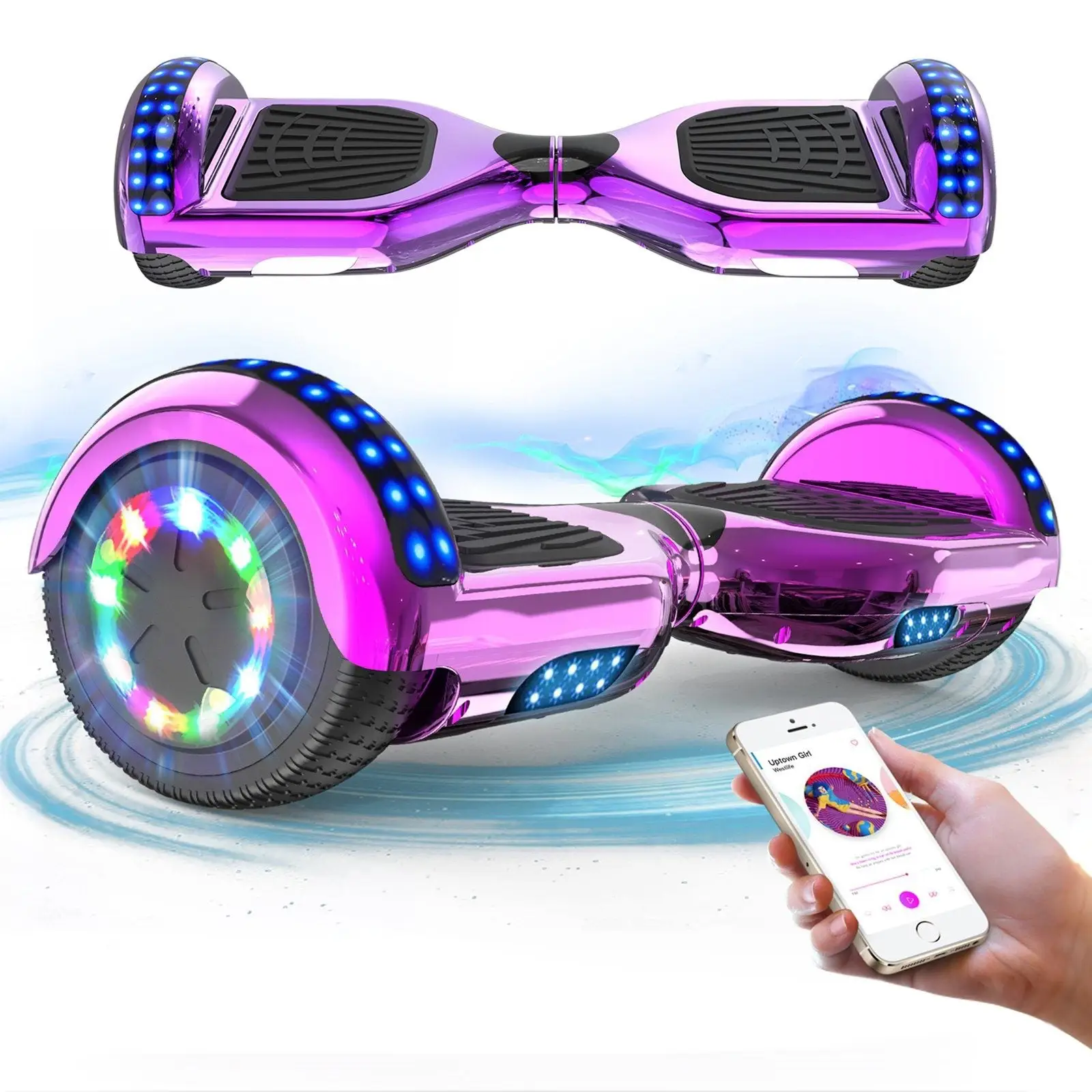 Hoverboard lumineux Musical pour Enfant – Image 9