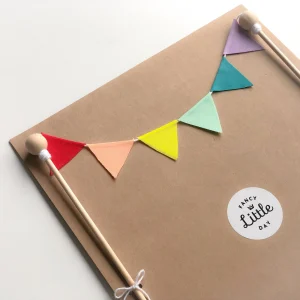 Fancy Little Day - Déco Gâteau Mini Fanion Tissus - Arc-en-Ciel||Fancy Little Day - Cake Topper Mini Fanion Tissus - Rainbow