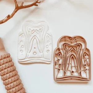 Earth & Bloom - Emporte-Pièce Bio - Dent||Earth & Bloom - Bio Dough Cutter - Tooth