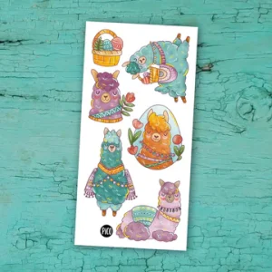 Pico Tatouage - Tatouages Temporaires - Lamas||Pico Tatouage - Temporary Tattos - Llamas
