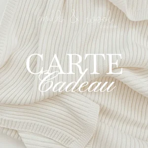 Carte-cadeau Milk and Wool ♡