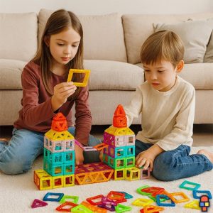 Jeu construction magnétique | Ptits Aimants Fantaisie