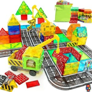 Jeu construction magnétique | Petit Bâtisseur Aimanté
