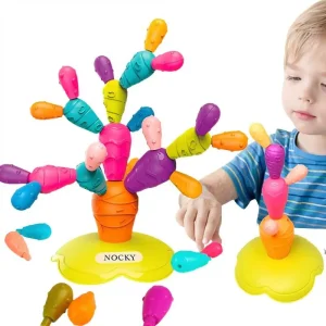 Jeu de construction Cactus Tour d'empilage
