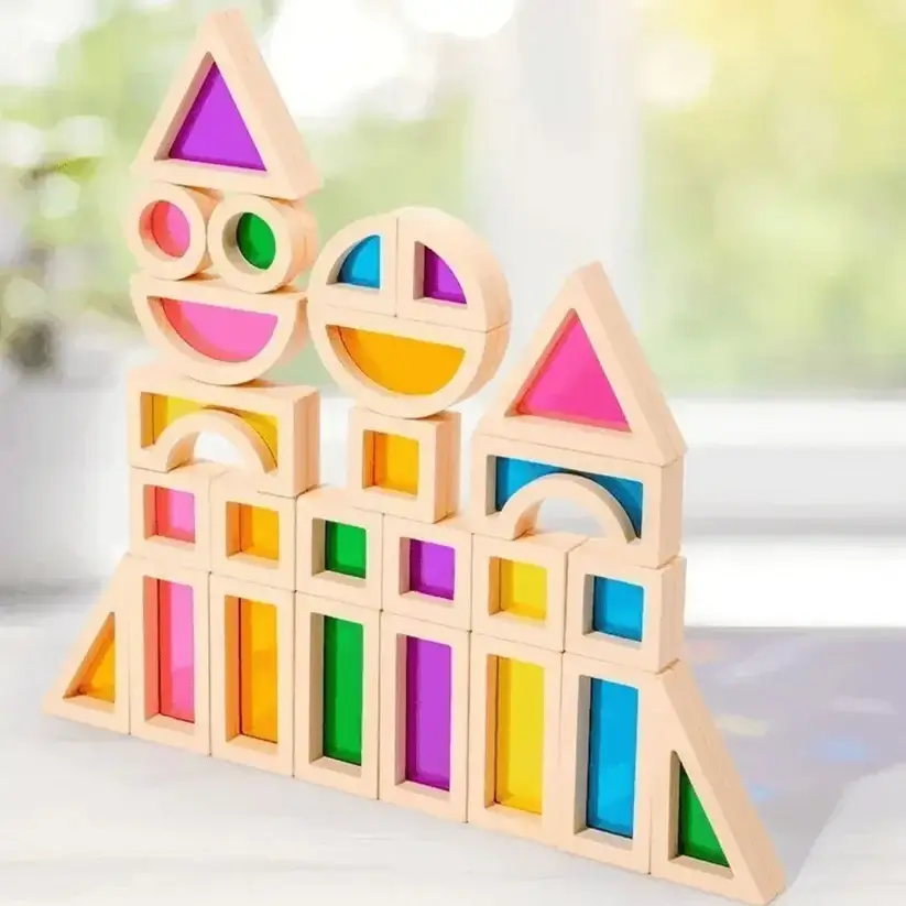 Jeu de construction en bois | LumiBlocs – Image 9