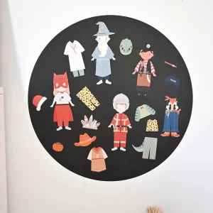 Jeu magnétique - Mes déguisements