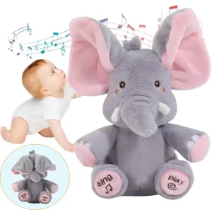 Jouet Peluche Eléphant Animé interactif