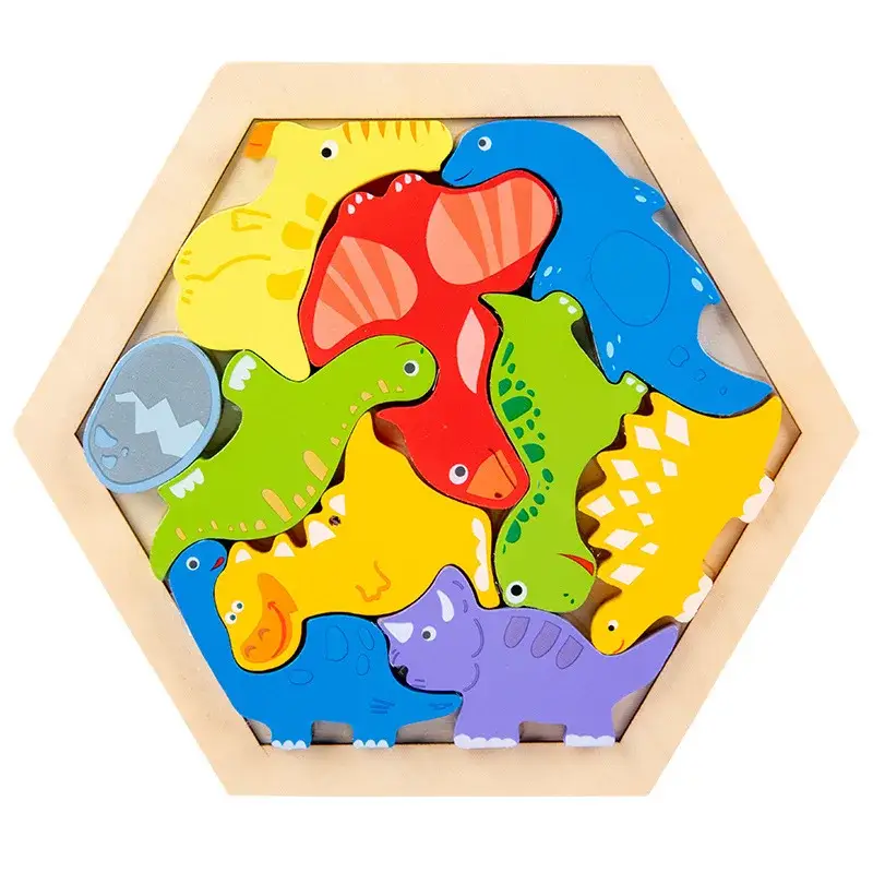 Jouet Puzzle Bois pour Bebe – Image 9