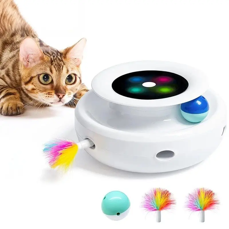 Jouets pour chats 2 en 1 électroniques