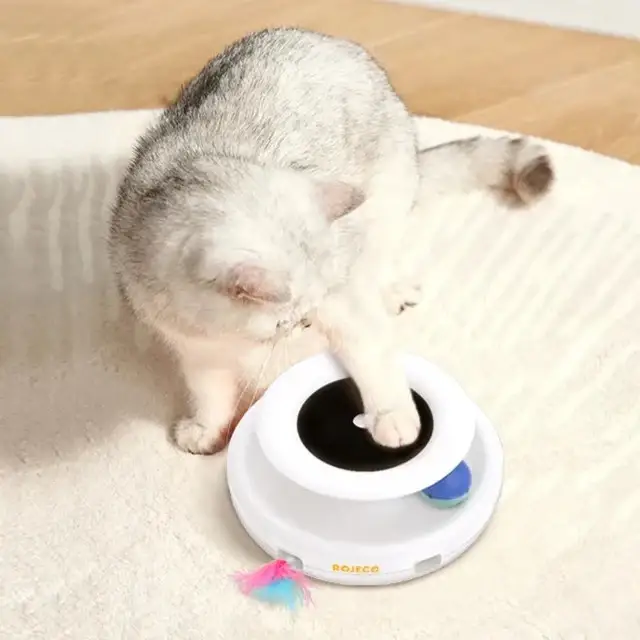 Jouets pour chats 2 en 1 électroniques – Image 2