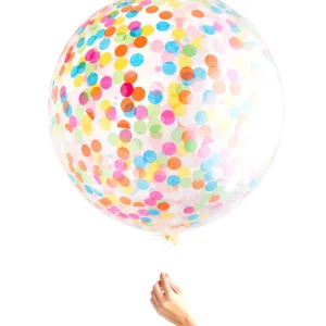 Knot & Bow - Ballon Confetti Géant||Knot & Bow - Jumbo Confetti Balloon