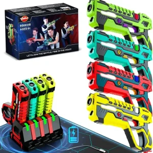 Kit Pistolet laser avec gilets infrarouge pour enfants