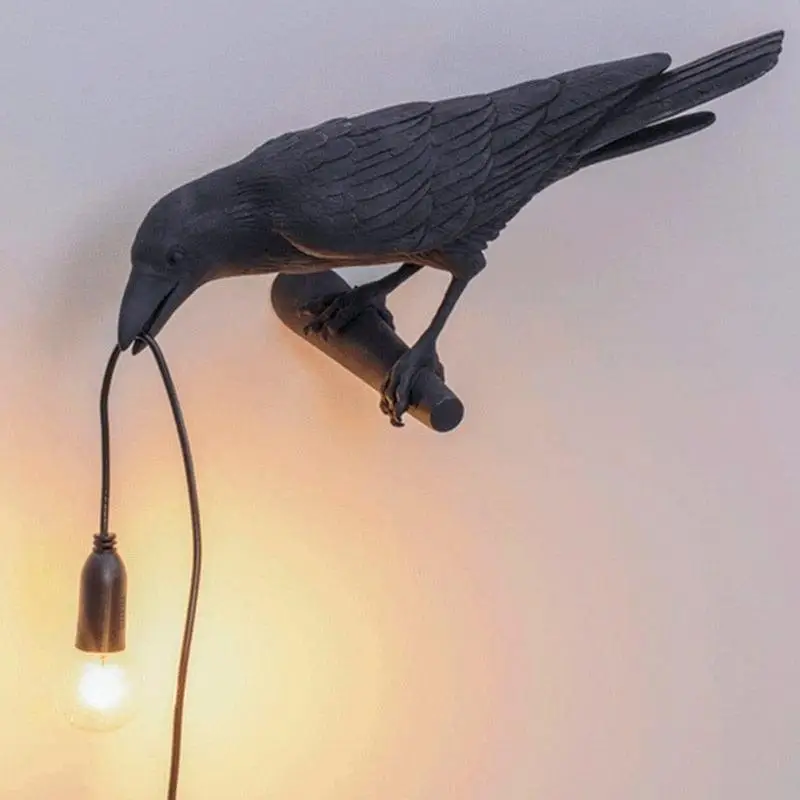 Lampe décoration Corbeau Halloween – Image 8