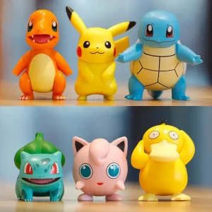 Lot 6 Figurines Pokemon