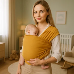 Écharpe de Portage Bébé | Safran