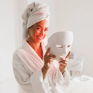 Masque visage LED thérapie photons