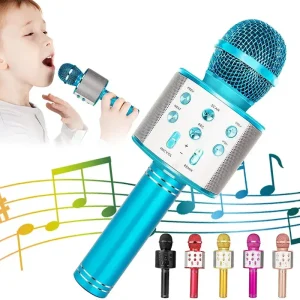 Microphone Karaoké portable pour enfants