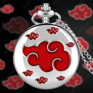 Montre a gousset Naruto Akatsuki