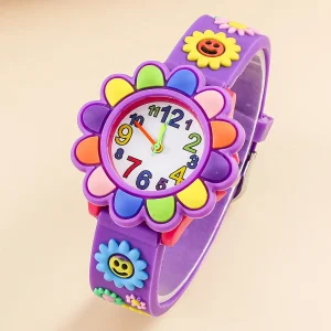 Montre Fleur pour enfant