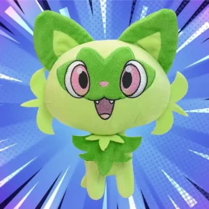 Peluche Pokemon Poussacha Sprigatito