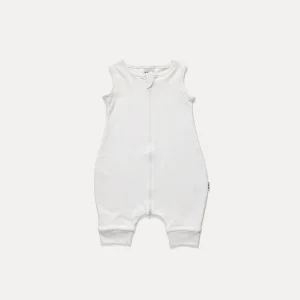 Pijeme - Dormeuse 100% Coton Biologique- Blanc || Pijeme - Organic Cotton Sleep Sack - Blanc