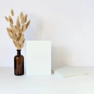 (LOT *24) Panneau A5 en bois blanc DIY | Signalétique mariage & événements