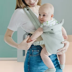 Porte bébé | Capuche coupe-vent intégrée