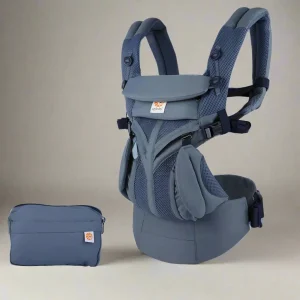 Porte Bébé - BreathBabyBag™ - Bleu Marine