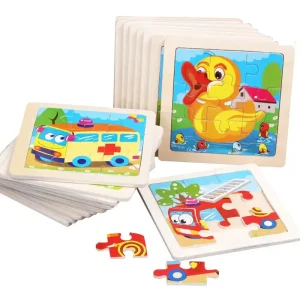 Puzzle Bois Pedagogique Bebe