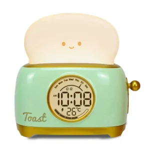 Réveil numérique en forme de grille-pain