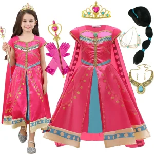 Robe Cosplay Fille Princesse Jasmine