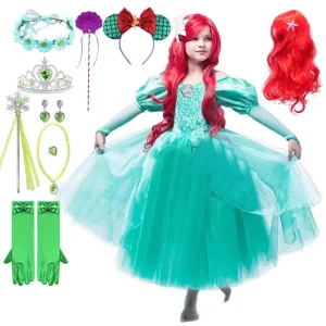 Robe costume Ariel enfant