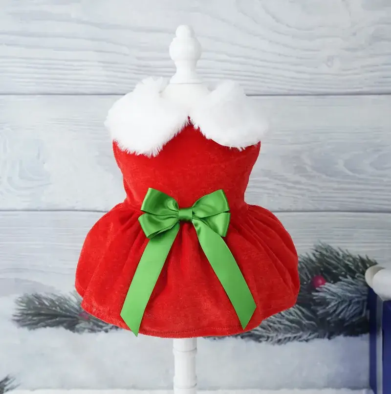 Robe de Noël pour chienne – Image 8