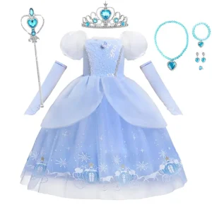 Robe princesse Accessoires Cendrillon