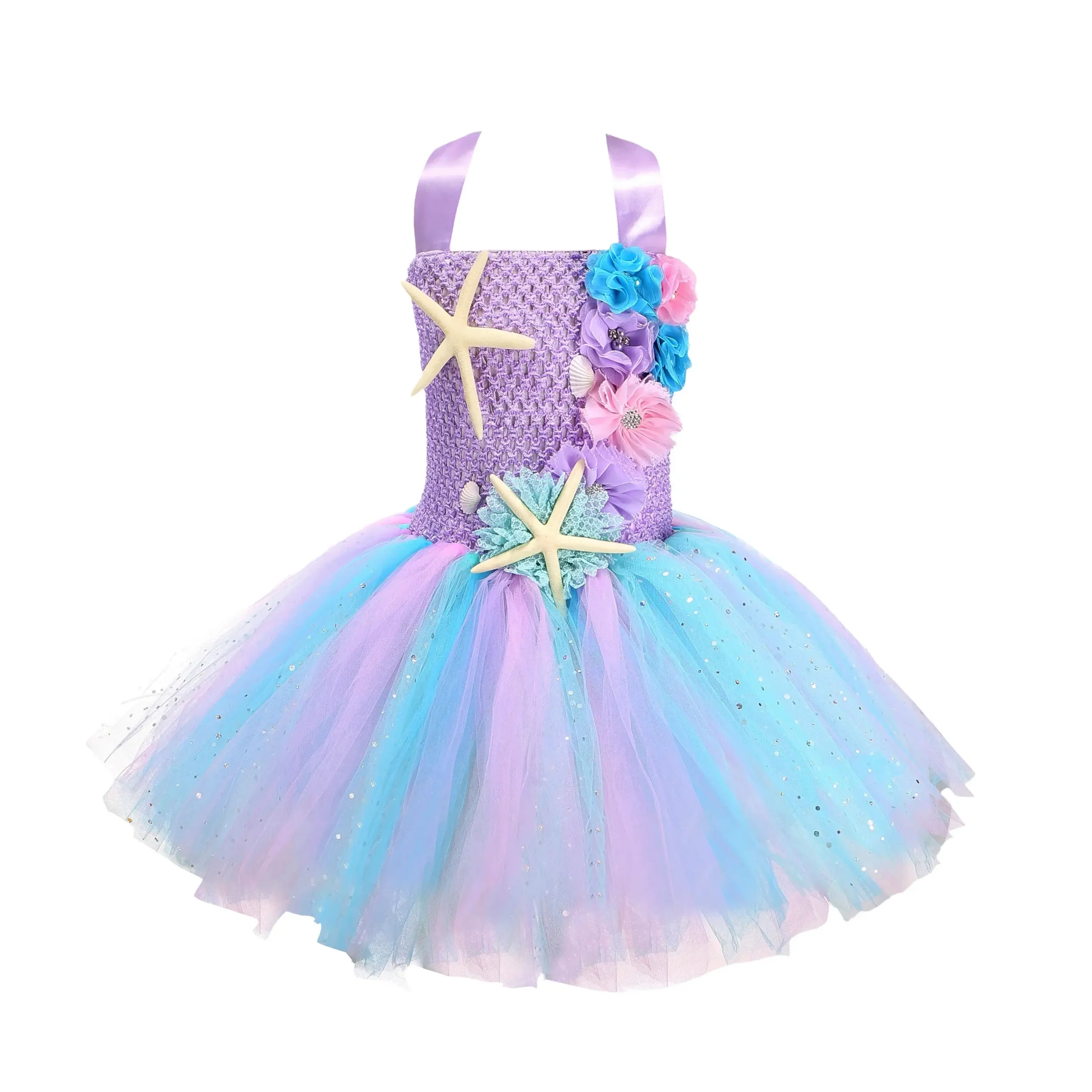 Robe Tutu Sirène Ariel Pastel – Image 2