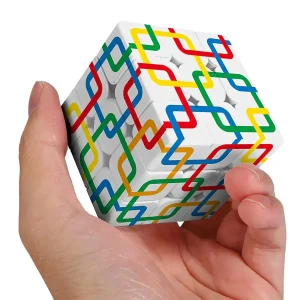 Rubik's cube Carre Entrelace