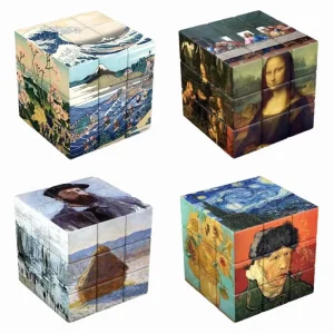 Rubik's cube Peinture Maitre
