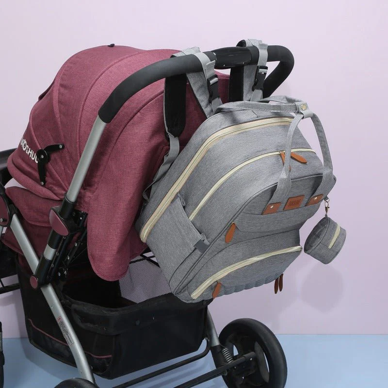 Sac à dos à langer | Lit portable pour bébé – Image 8