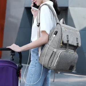 SAC À DOS À LANGER | BABYVOLT™