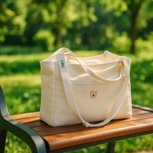 Sac à langer beige | creme de tendresse