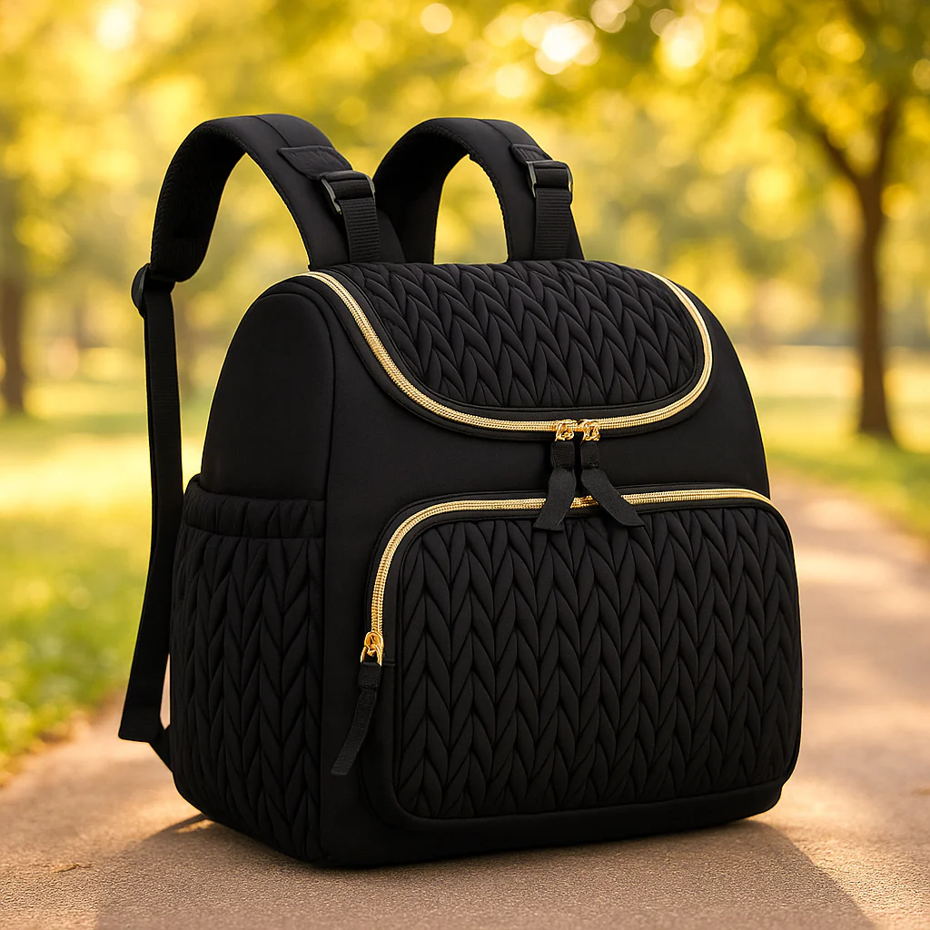 Sac à langer noir | compagnon noir – Image 3